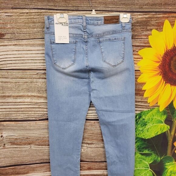 Monkey 🐒 Ride Women's Jeans. Size : 11 NWT - Picture 3 of 11